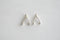 2pcs Sterling Silver tiny wishbone charm- sterling silver wish bone charm, Silver Wishbone charm, Sterling silver Charms Wholesale, 19 - HarperCrown