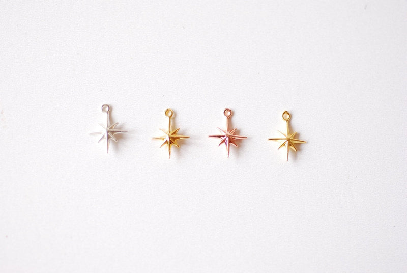 Wholesale Charms - 2pcs Vermeil Gold or Sterling Silver Twinkle Star Charms  - Tiny Star Charm, Starlight, North Star, Celestial Sky Charm, Asterisk  Charm, 518 – HarperCrown