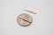 2pcs Vermeil Rose Gold Small Skinny Needle Spike Pendant - Vermeil pink gold plated over sterling silver, rose gold long skinny needle, 40 - HarperCrown