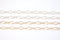 4mm 14k Gold Filled or Sterling Silver Long and Short Oval Chain - Permanent Jewelry Chain Unfinished Chain Wholesale Bulk Findings - HarperCrown