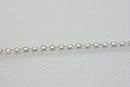 5 ft Sterling Silver Flat Cable Chain- 1.3mm, Silver Chain, Sterling Silver Chain, Wholesale Sterling Silver or Gold Filled Chain - HarperCrown