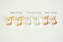 5 pairs, 14k Gold Filled Earring Findings, 14Kt Gold Filled, Ear Stud/Ball Post, 3mm ball, jump ring, Gold Fill Earrings, Gold Fill Earrings - HarperCrown