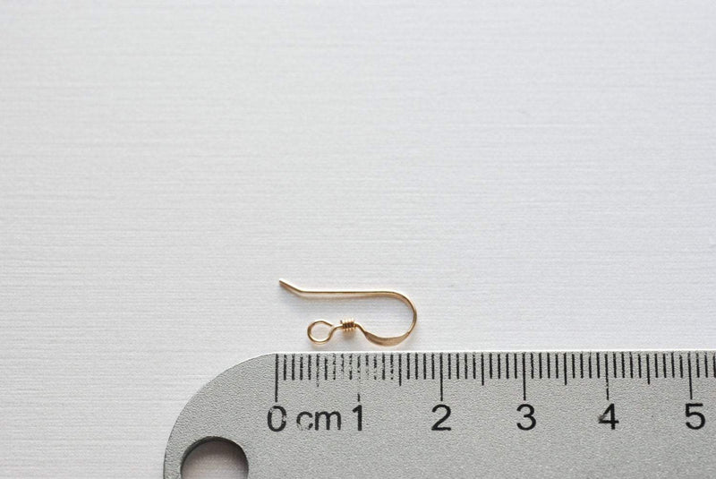 Wholesale Jewelry Supplies - 5 pairs, 14k Gold Filled French Hook