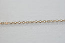 5ft 14k Gold Filled Chain, Gold Flat Chain, 1.3mm width Chain - HarperCrown