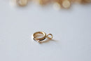 6mm Closed Spring Ring Clasp-14kt Gold Filled, 25pcs, Gold Springring Clasps, 14k gold filled 6mm Spring Ring Clasp - HarperCrown