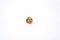 8mm Round Disc Circle Charm - 16k Gold Plated over Brass Hammered Textured Stamping Disc DIY HarperCrown Wholesale B167 - HarperCrown