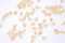 A-Z Letter Charms - 16k Gold Plated over Brass Gold Upper Case Letters Alphabet Bulk for Bracelet Necklaces HarperCrown Wholesale B162 - HarperCrown