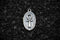 Ankh Key of Eternal Life Hieroglyphics Ancient Egyptian Oval Charm | 925 Sterling Silver, Oxidized or 18K Gold Plated | Jewelry Making Pendant - HarperCrown