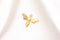 Bee Charm Wholesale 14K Gold, Solid 14K Gold, G18 - HarperCrown