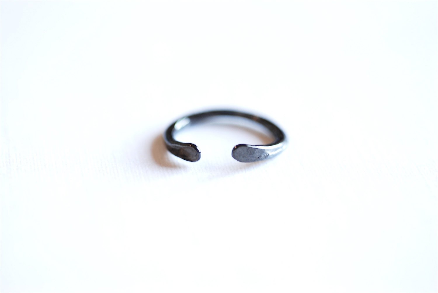 Black Rhodium Crescent Moon Connector Charm- Black 925 Silver Half Moon Charm Link, Black moon charm, Black Tusk Charm, Letter C, Horn, 300 - HarperCrown