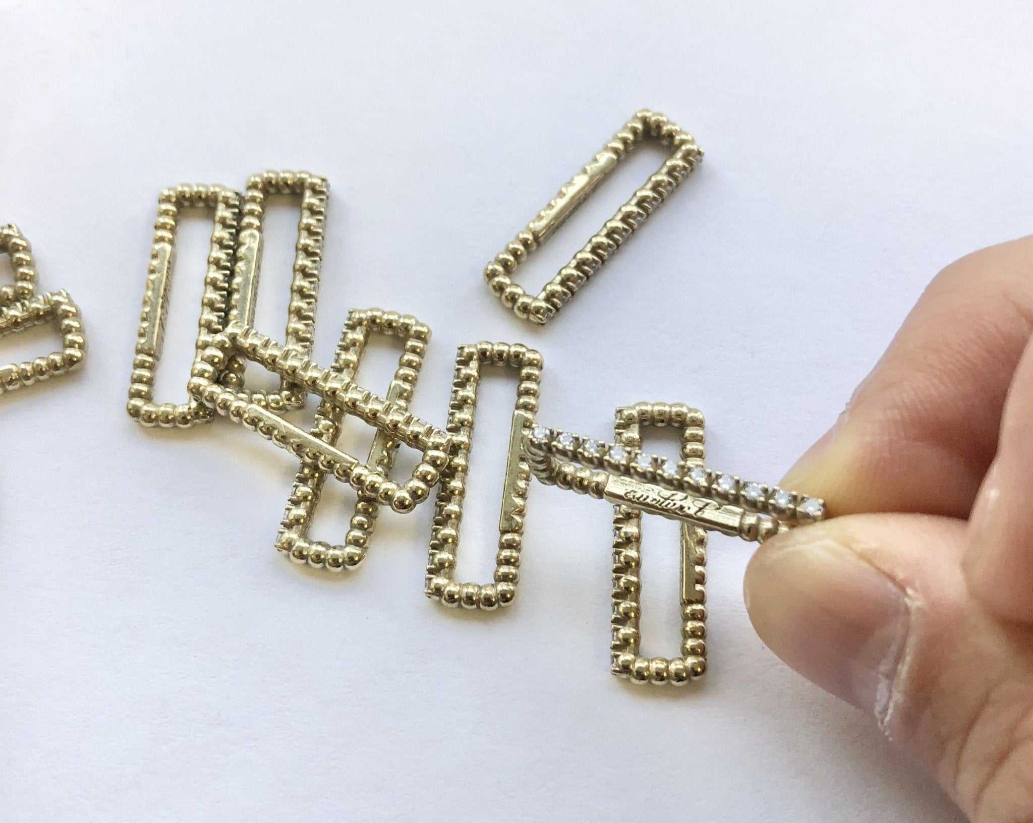 Caroline's Band Charms | 925 Sterling Silver & Brass | - HarperCrown
