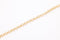 Charlotte Diamond Cut Rolo Chain, 14K Gold Overlay Plated, Wholesale Jewelry Chain - HarperCrown