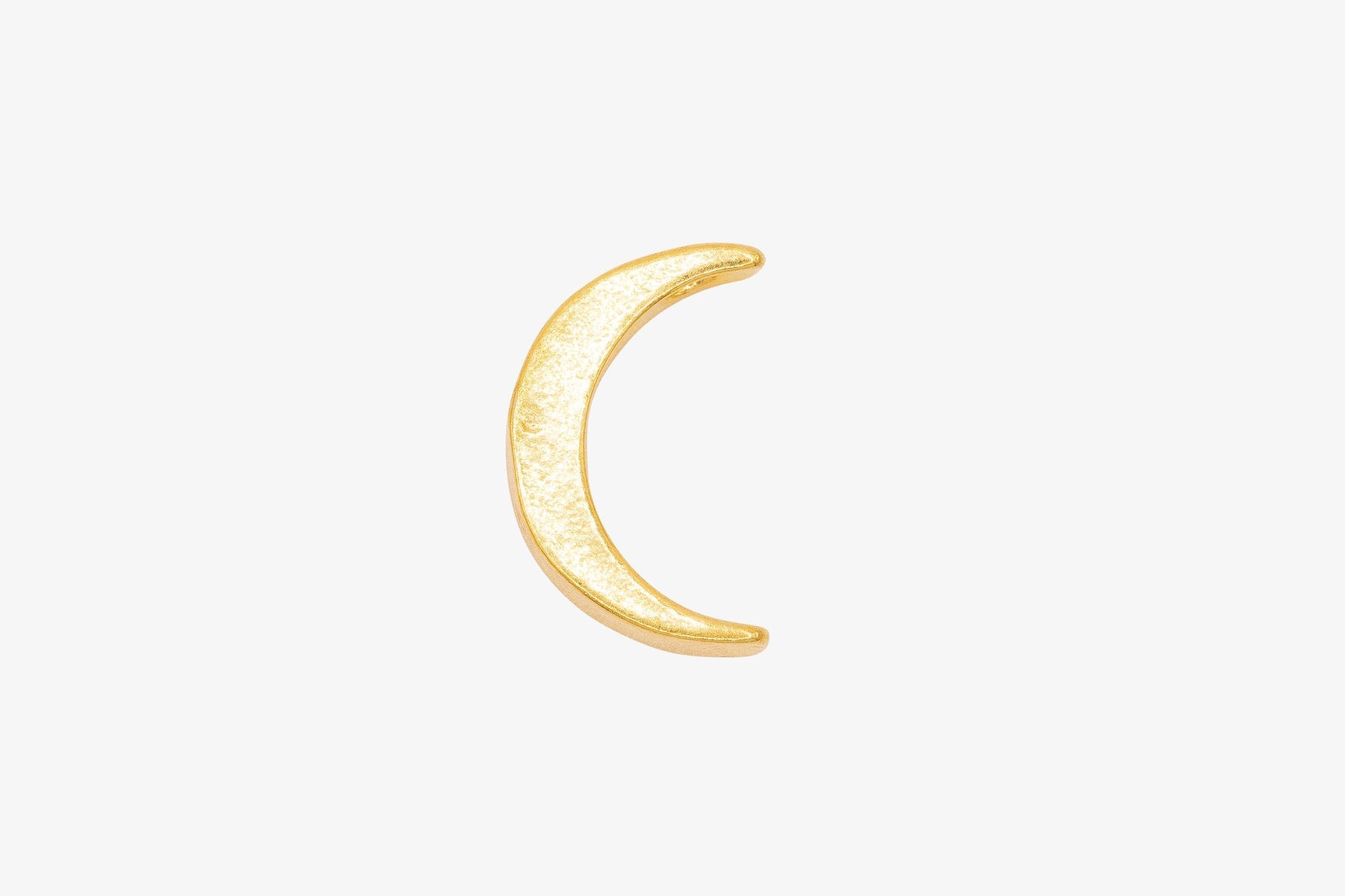 Crescent Moon Beads Charm Wholesale 14K Gold, Solid 14K Gold, 268G - HarperCrown