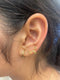 Cuff Earrings Non Pierced Ear Cuffs Ear Wraps Ear Clip 925 Sterling Silver or 18k Vermeil Gold Ear Cuff Bridesmaids Gift Huggie Earrings - HarperCrown