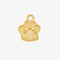Dog Paw Charm 14K Gold - HarperCrown