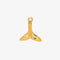 Dolphin Tail Charm 14K Gold - HarperCrown