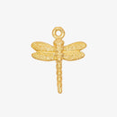 Dragonfly Charm 14K Gold - HarperCrown