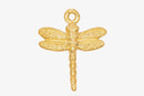 Dragonfly Charm Wholesale 14K Gold, Solid 14K Gold, G146 - HarperCrown