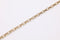 Gianna Box Cable Chain, 14K Gold Overlay Plated, Wholesale Jewelry Chain - HarperCrown