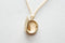 Gold Locket Necklace- Heirloom Locket, Dainty Locket Necklace, Gold Locket Gift Simple Everyday Jewelry by HeirloomEnvy - HarperCrown