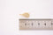 Gold Micro Pave Cubic Zirconia Teardrop Charm - 16k gold plated over Cubic zirconia teardrop earring finding HarperCrown bulk Charms B126 - HarperCrown