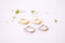 Gold or Sterling Silver OVAL Pave Huggie Dangle Hoop Earrings Conch Hoop Cartilage Hoop Helix Hoop Tragus Hoop Dainty Hoop Earrings CZ - HarperCrown