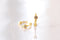 Gold or Sterling Silver Solitaire CZ Huggie Hoop Earrings Minimalist Earrings Dainty Earrings Hoop Cubic Zirconia Hoop Earrings - HarperCrown