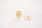 Gold Rectangle Starburst Charm - 16k gold plated over Brass Micro Pave Starburst Charm HarperCrown Wholesale Charms B122 - HarperCrown