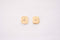 Gold Rectangle Starburst Charm - 16k gold plated over Brass Micro Pave Starburst Charm HarperCrown Wholesale Charms B122 - HarperCrown