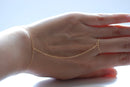 Hand ring bracelet - hand chain ring delicate 14k gold filled chain hand bracelet - HarperCrown