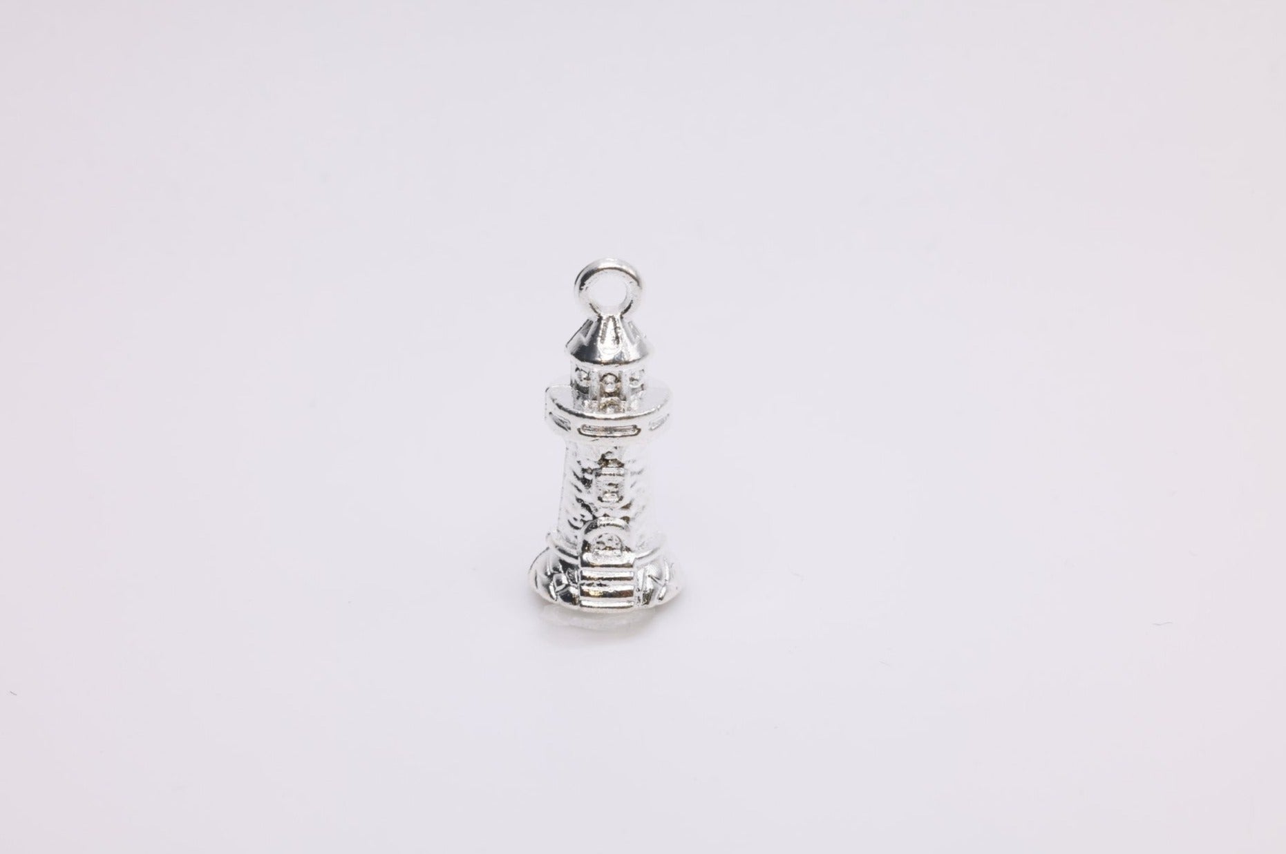 Lighthouse Charm, 925 Sterling Silver, 615 - HarperCrown