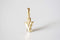 Matte Vermeil Gold Arrow charm, 18k gold over 925 sterling silver Arrow charm, Gold arrow, arrow, arrowhead, arrow charm, vermeil arrow - HarperCrown