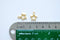Matte Vermeil Gold Star Charm, 18k gold plated over Sterling Silver Open Star Charm, Gold Open Star, Star Connector Link, Shooting Star, 61 - HarperCrown