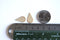 Matte Vermeil Gold Teardrop Charm Pendant- 22k gold plated Oval Charm Pendant, Gold Flat Teardrop, Tear drop Charm, Stamping, Beads, 297 - HarperCrown