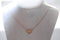 Open Heart Necklace, 24k gold Vermeil Heart,Sideways heart necklace,Horizontal Heart Necklace,Gold Heart Pendant,Dainty Heart Necklace - HarperCrown