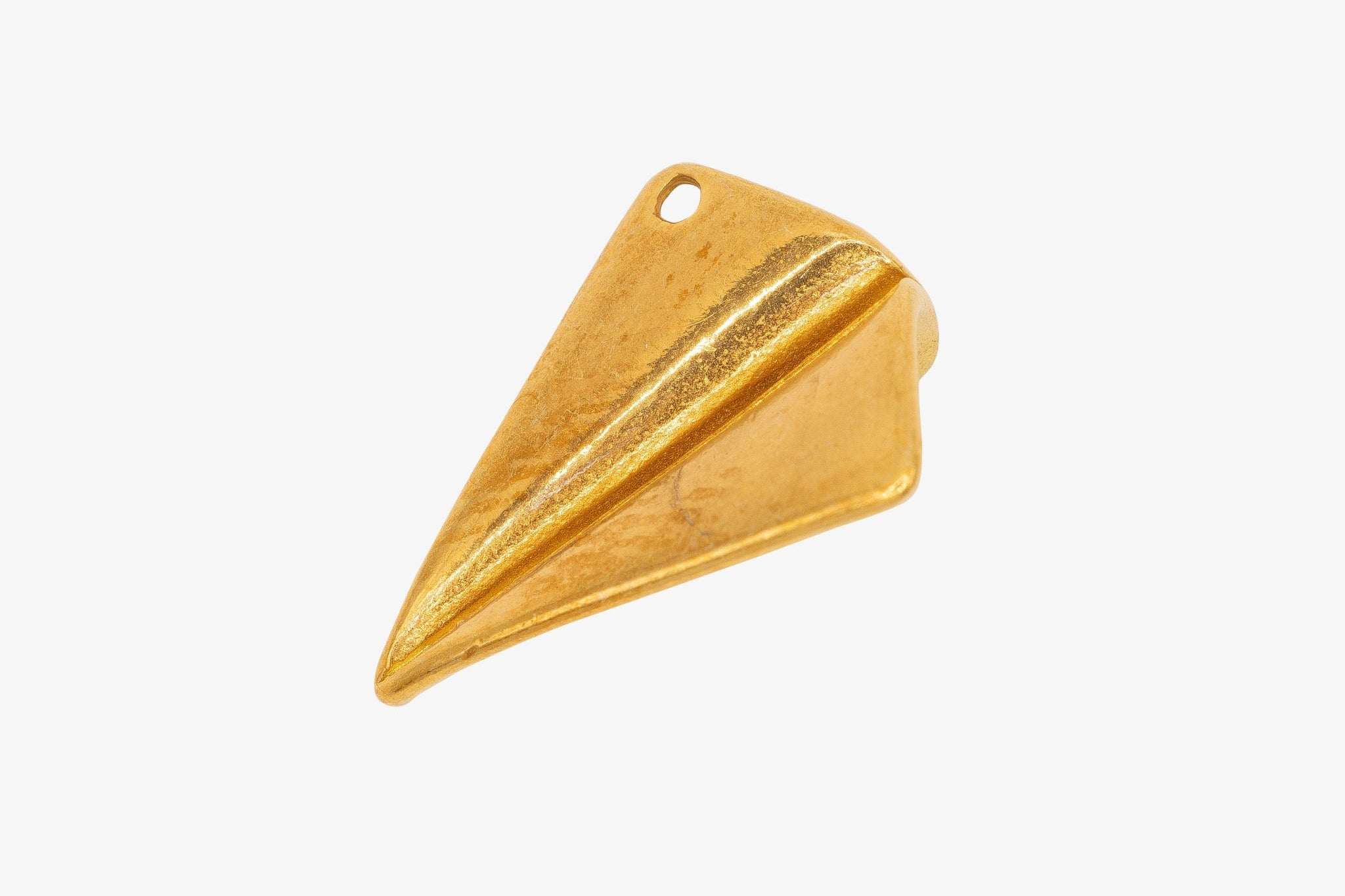 Paper Airplane Charm Wholesale 14K Gold, Solid 14K Gold, G210 - HarperCrown