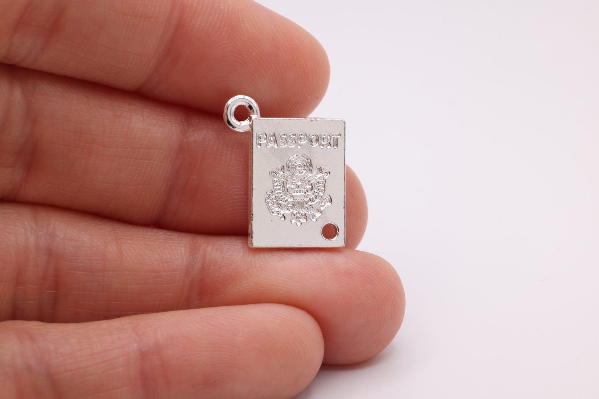 Passport Charm, 925 Sterling Silver, 651 - HarperCrown