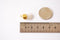 Pearl Drop Charm - Natural Pearl 16K Gold Plated Teardrop Dangle Charm HarperCrown Wholesale Charms B163 - HarperCrown