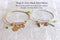Personalized Bangle Bracelet, Bridesmaids Bracelets, Friendship Bracelet for Women Best Friend Gifts Bangle Jewelry, Cuff Bracelet - HarperCrown