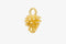 Pinecone Charm Wholesale 14K Gold, Solid 14K Gold, 290G - HarperCrown
