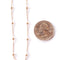 Satellite Chain Chain | 18K Gold Plated over Brass | Pay per Foot Ball Bead Curb Cable Chain Wholesale B304 - HarperCrown