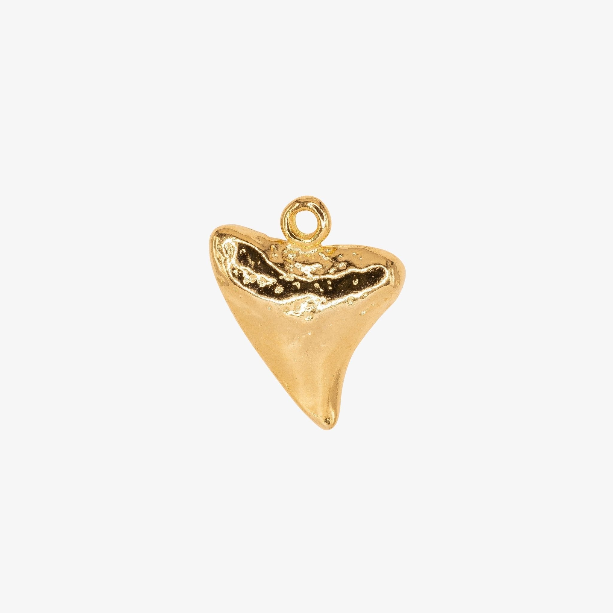 Shark Tooth Charm 14K Gold - HarperCrown