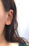 Shiny Gold Triangle Ear Jacket, Spike Ear Jacket, Geometric Earrings, Ear Jacket, Earring Cuff, Triangle Studs, Minimal Earrings, Sunshine - HarperCrown