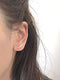 Shiny Rose Gold Crescent Moon Ear Climbers- Moon Earrings, Ear Crawlers, Ear Climbers, Moon Ear Pin, Moon Ear Cuff,Moon Ear Crawler Earrings - HarperCrown