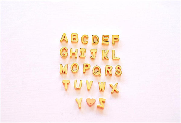 Wholesale Charms - 14k Gold Filled Initial Block Letter Charm Drop A - Z  Alphabet Letter Drop Charm Pendant Personalized Charm GOLD ALPHABET, 438 –  HarperCrown