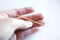 Shiny Vermeil Gold Long Bar Connector Charm- 22k Gold Plated Sterling Silver, Vermeil Gold Gold Square Bar Connector, Skinny Thin Bar, 315 - HarperCrown