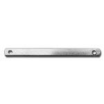 Sterling Silver Bar Connector, Connector 2 holes Bar Link, Blank Long Sterling Silver Bar Connector, horizontal 925 silver bar - HarperCrown