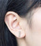 Sterling Silver Bar Earrings, Shiny Sterling Silver, Bar Stud Earrings, Line Earrings, Minimal Post Earrings, Sterling Silver Ear Climbers - HarperCrown