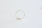 Sterling Silver Eternity Round Circle Connector -sterling silver ring circle, vermeil gold oval connector, Sterling Silver Ring Connector,33 - HarperCrown