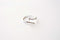 Sterling Silver or Gold Nail Ring - Adjustable Nail Screw Wrap Ring Midi Ring Dainty Ring Minimalist Ring Stacking Ring Spiral Ring - HarperCrown